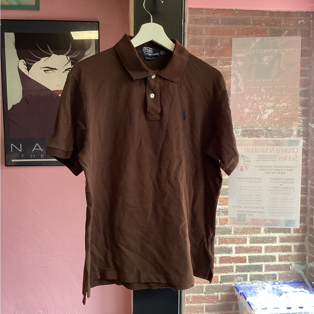 Ralph Lauren Dark Brown Polo Shirt